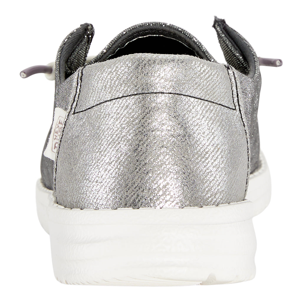 Wendy Metallic Sparkle Wide – Charcoal - Image 5