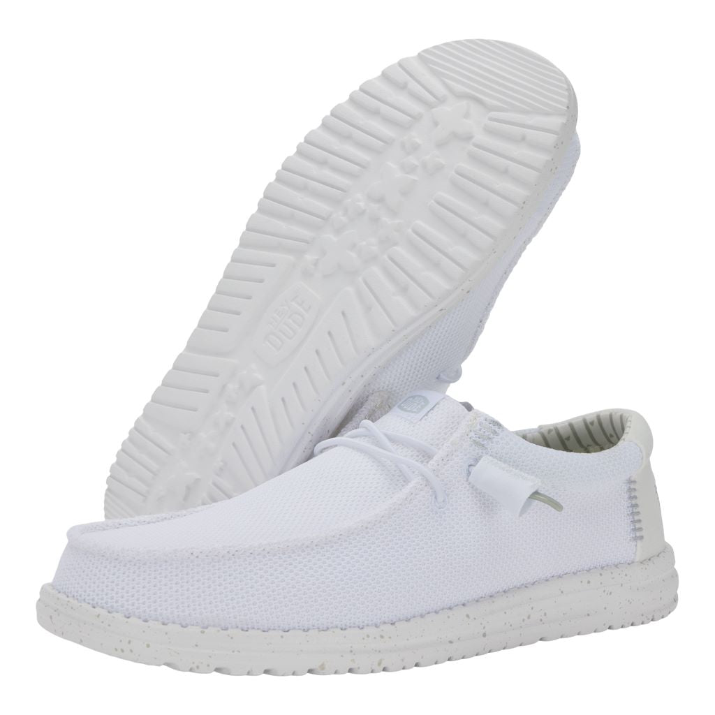 Wally Stretch Sox Wide – White - Image 5