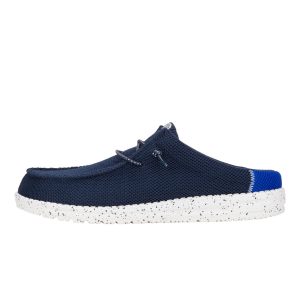 Wally Slip Varsity – Navy