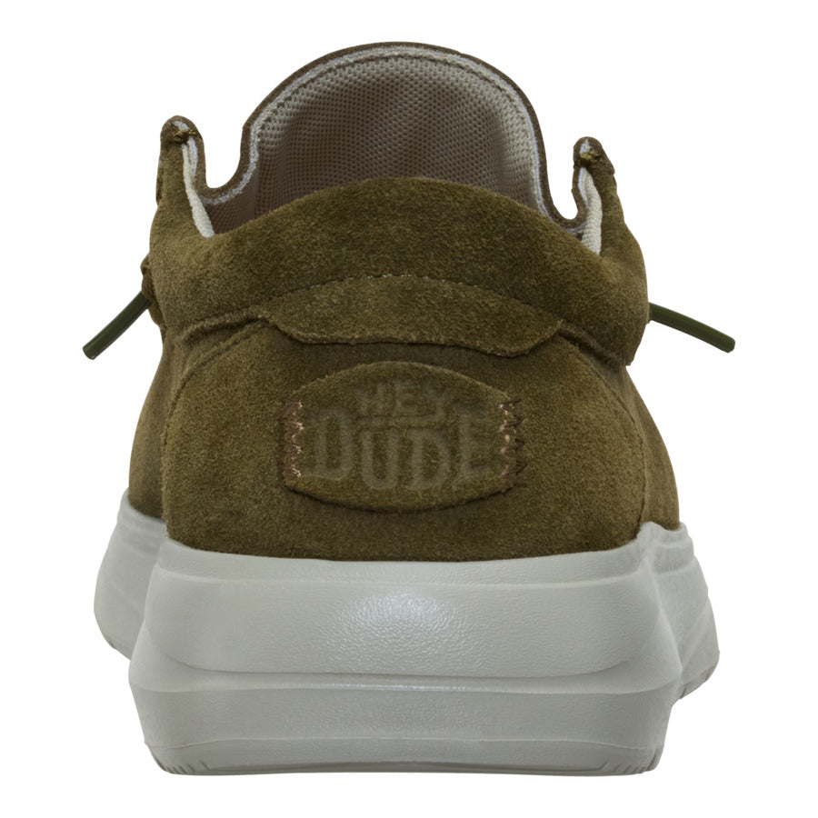 Wally Comf Suede – Dark Olive/Stone Grey - Image 7