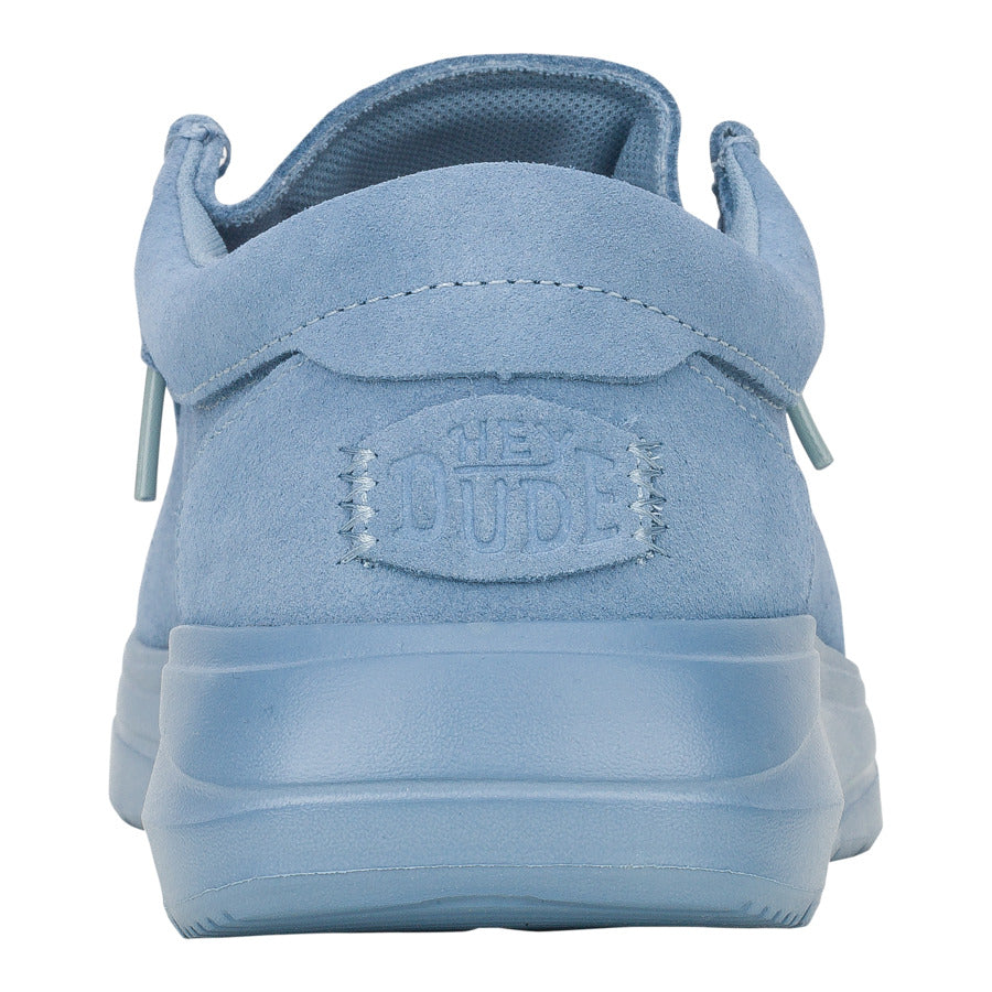 Wally Comf Suede – Faded Denim/Cloud Blue - Image 5