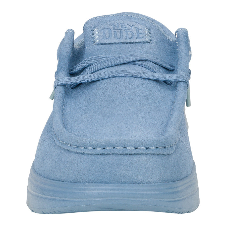 Wally Comf Suede – Faded Denim/Cloud Blue - Image 4