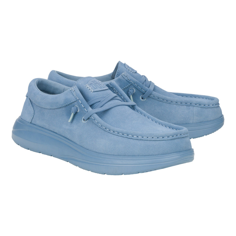 Wally Comf Suede – Faded Denim/Cloud Blue - Image 2