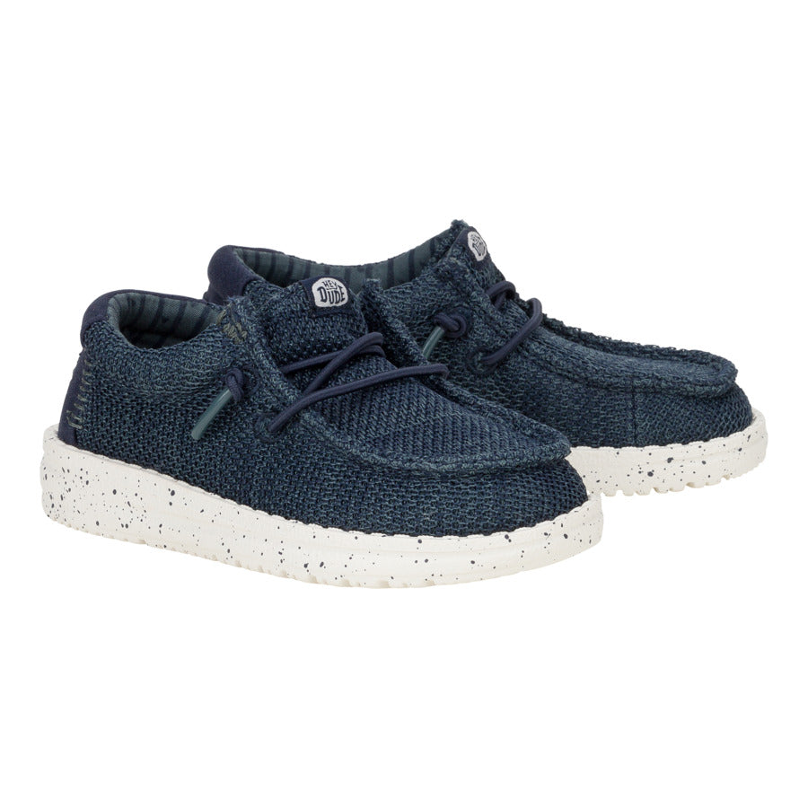 Wally Toddler Stretch Sox – Navy - Image 2