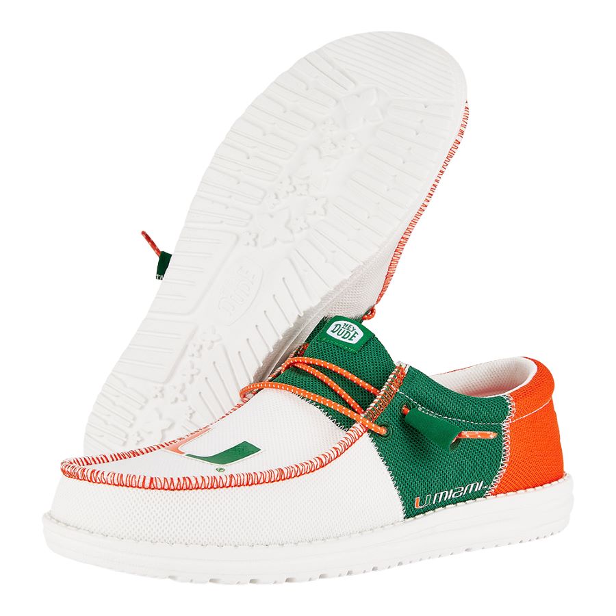 Wally Tri U of Miami – Miami Deep Green/Orange - Image 4