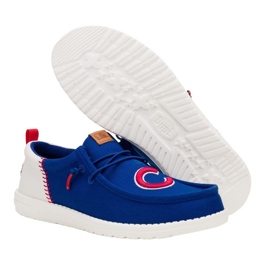 MLB Cubs Wally Funk – Cubs Royal/White - Image 4