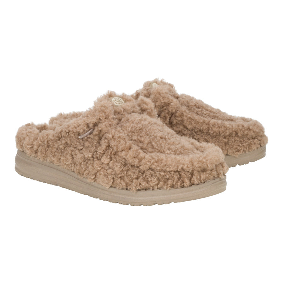 Wendy Slipper – Cozy Timber Wolf - Image 3