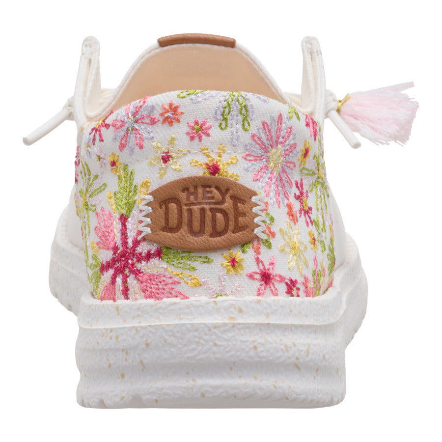 Wendy Funk Embroidered Floral – Ivory/Multi - Image 5