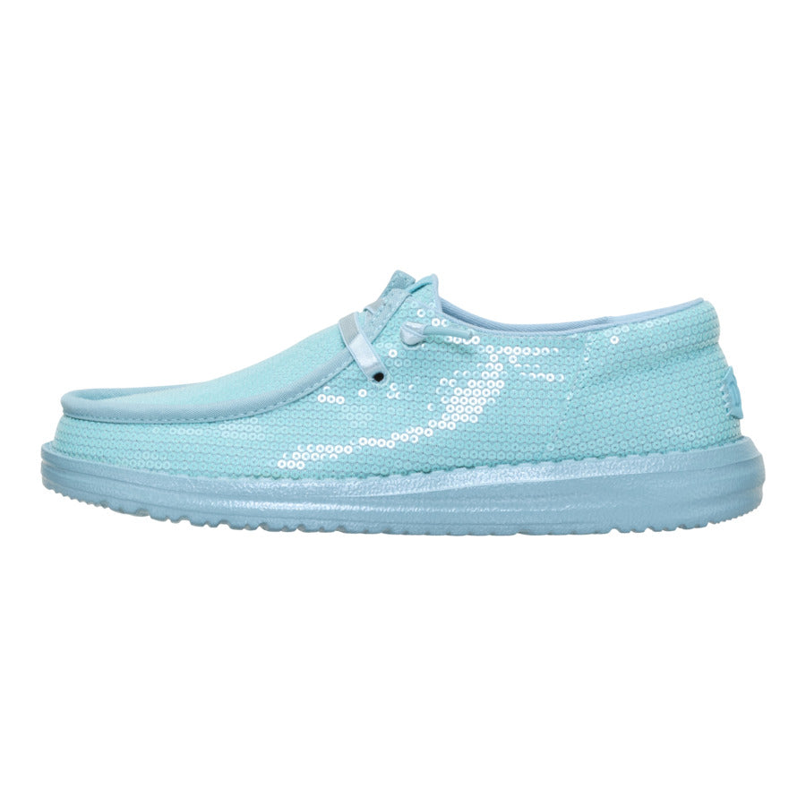 Wendy Funk Mono Sequin – Tourmaline Blue