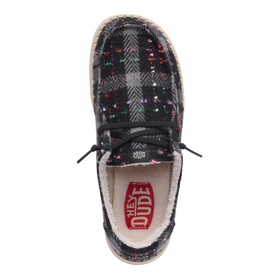 Wendy Confetti Plaid Cozy – Black/Multi - Image 6