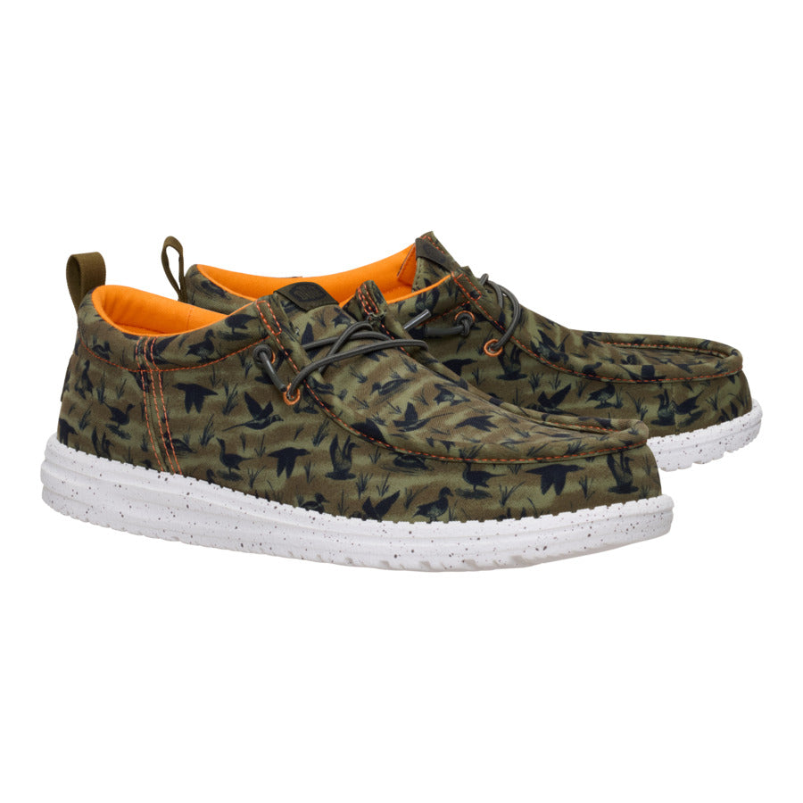 Wally Funk Duck Print – Dark Olive/Multi - Image 2