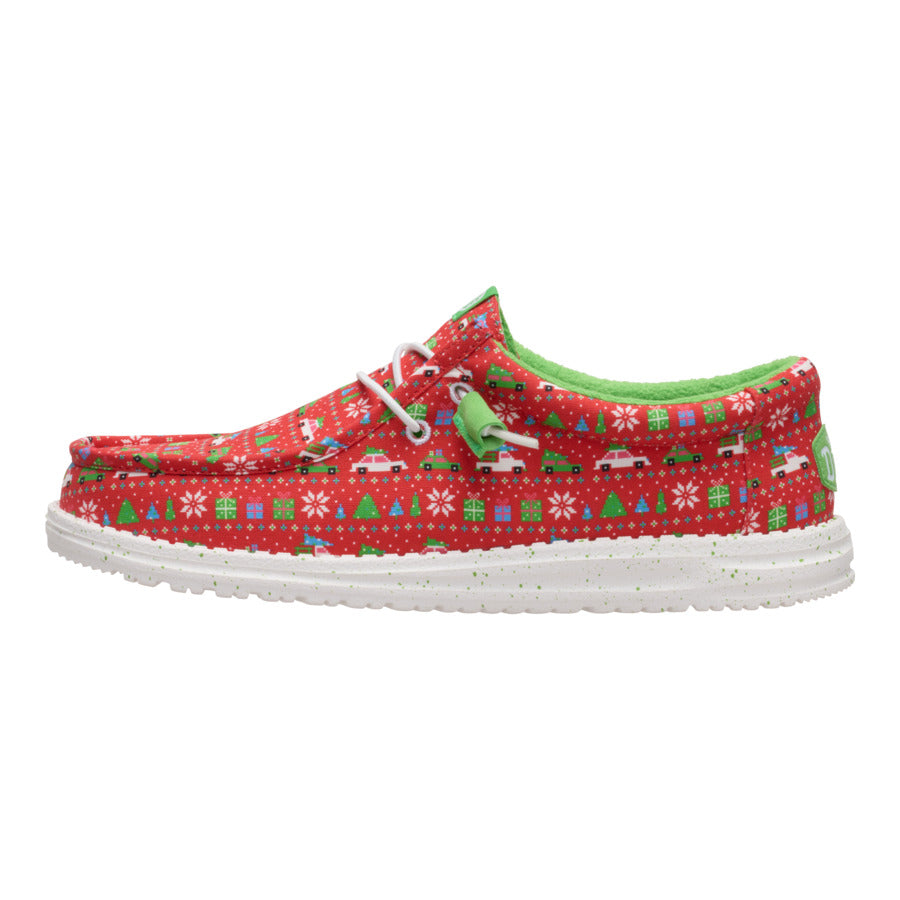Wally Holiday Sweater – Red/Green/Multi