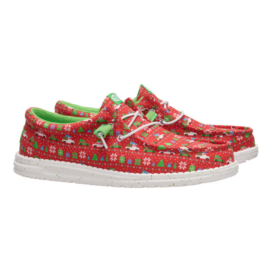 Wally Holiday Sweater – Red/Green/Multi - Image 2