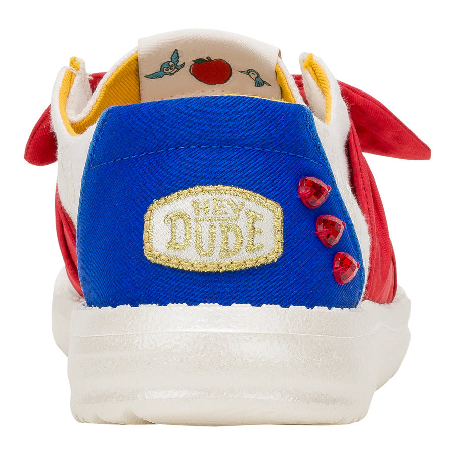 Wendy Bow Snow White – White/Blue/Red - Image 5
