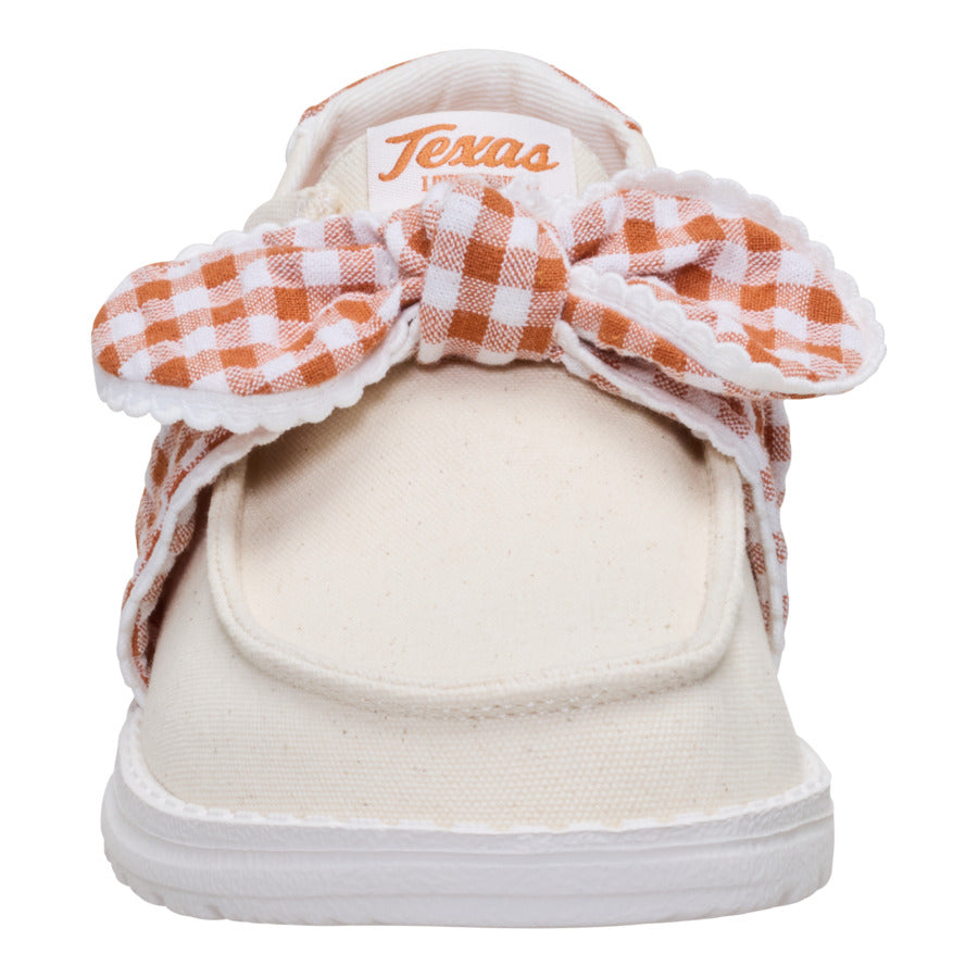 Wendy Bow Texas Longhorns – Wheat/Burnt Orange - Image 5
