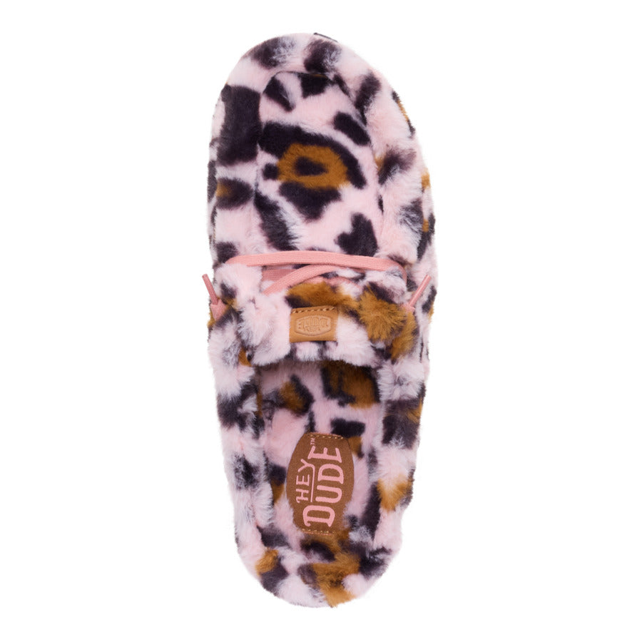 Wendy Slipper Leo Fur – Pink/Multi - Image 6