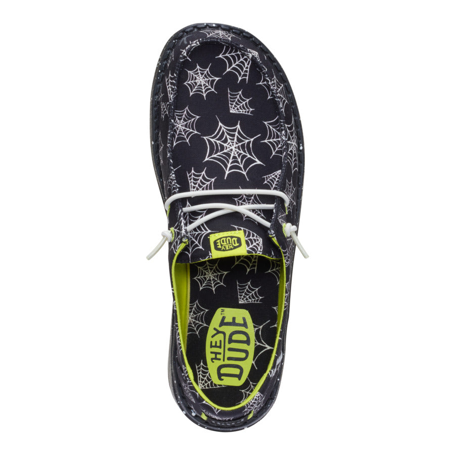 Wendy Spider Webs – Black/Black - Image 6
