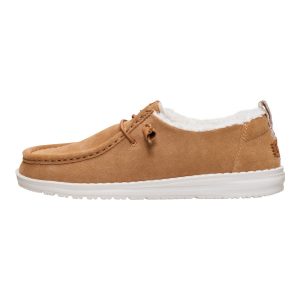 Wendy Suede Shearling – Lion Orange/Multi