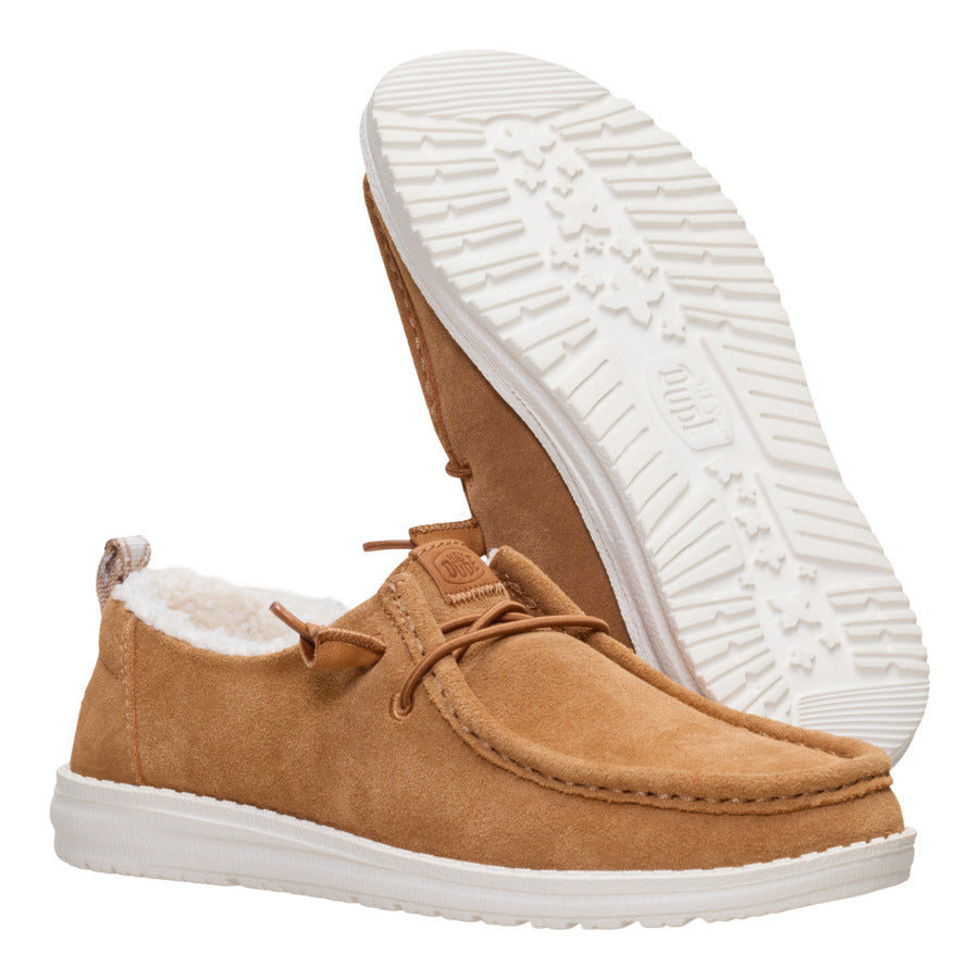 Wendy Suede Shearling – Lion Orange/Multi - Image 3