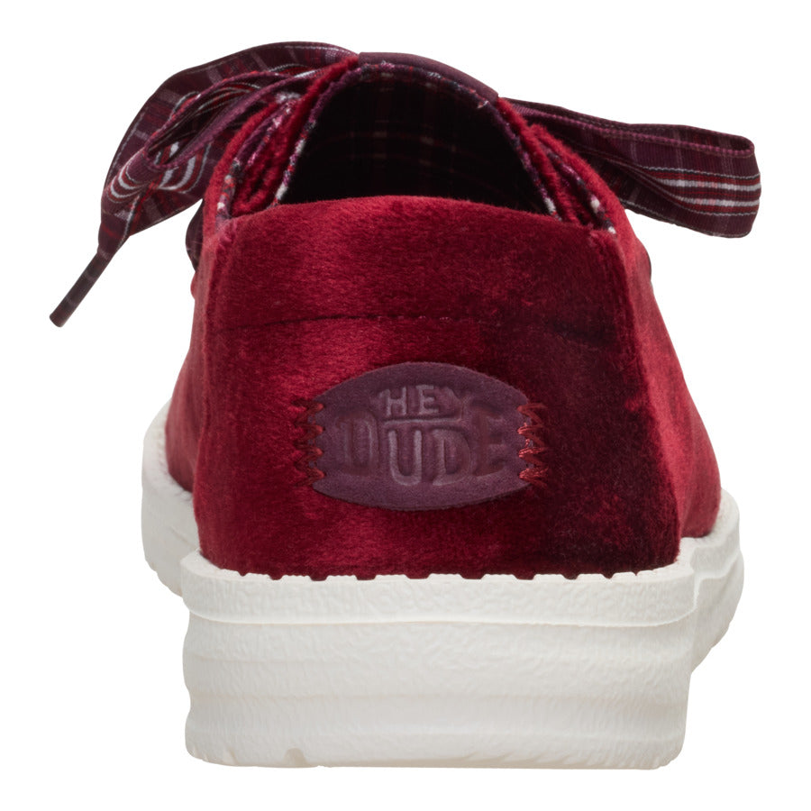 Wendy Holiday Bow – Burgundy - Image 5